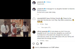 Actor Yul Edochie celebrates daughter as she turns a year older